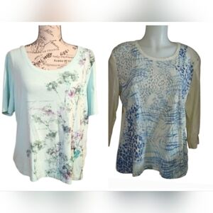 Bundle Lot of 2 Northern Reflections Tops – Size XXL